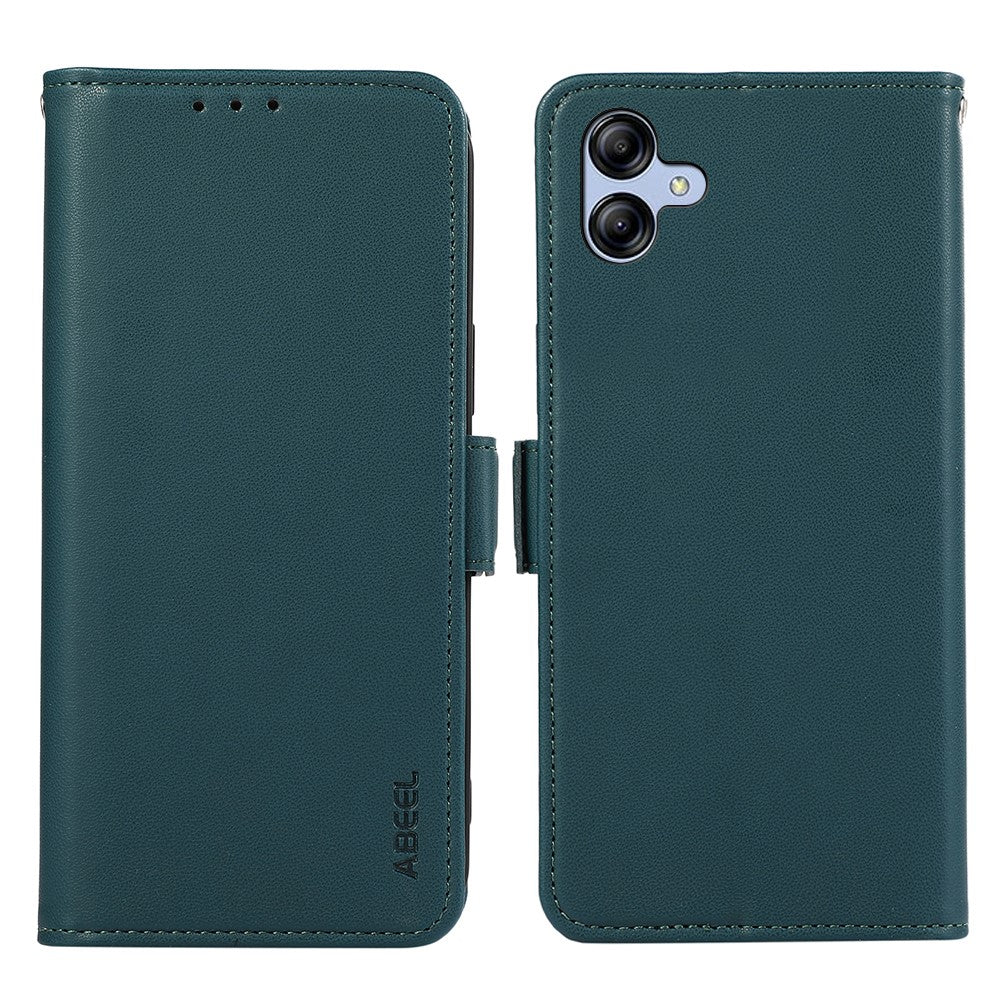 ABEEL For Samsung Galaxy A05 4G Case RFID Blocking Wallet Bump Proof Smart Phone Shell