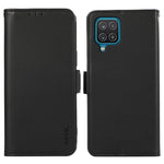 ABEEL För Samsung Galaxy A12 Plånboksfodral Läder Skyddande mobilfodral RFID-blockerande