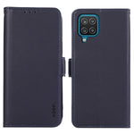 ABEEL För Samsung Galaxy A12 Plånboksfodral Läder Skyddande mobilfodral RFID-blockerande