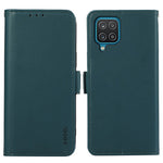 ABEEL För Samsung Galaxy A12 Plånboksfodral Läder Skyddande mobilfodral RFID-blockerande