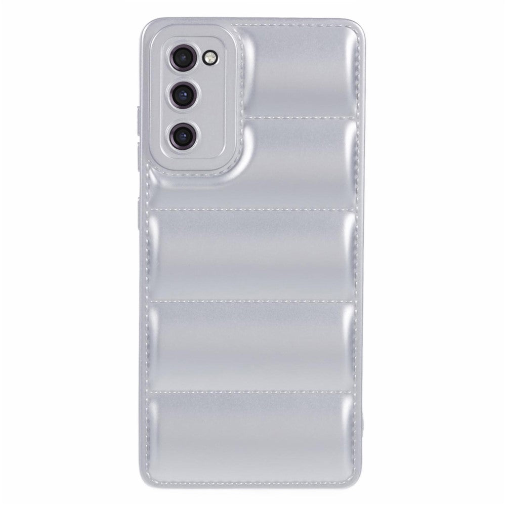 JTW Series For Samsung Galaxy S20 FE /  S20 FE 5G / S20 FE 2022 / S20 Lite Phone Case with Down Jacket Texture