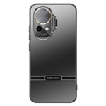 For Huawei nova 12 Pro 5G / 12 Ultra 5G Case PC+TPU Matte Phone Kickstand Cover with Lens Film