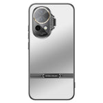 For Huawei nova 12 Pro 5G / 12 Ultra 5G Case PC+TPU Matte Phone Kickstand Cover with Lens Film