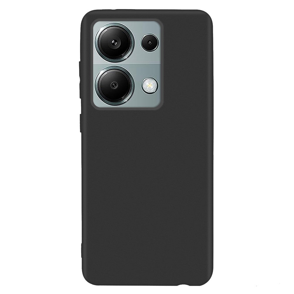 Xiaomi Redmi Note 13 Pro 4G / Poco M6 Pro 4G Anti-fingeravtryck TPU-skal Matt Mobilmobilskydd