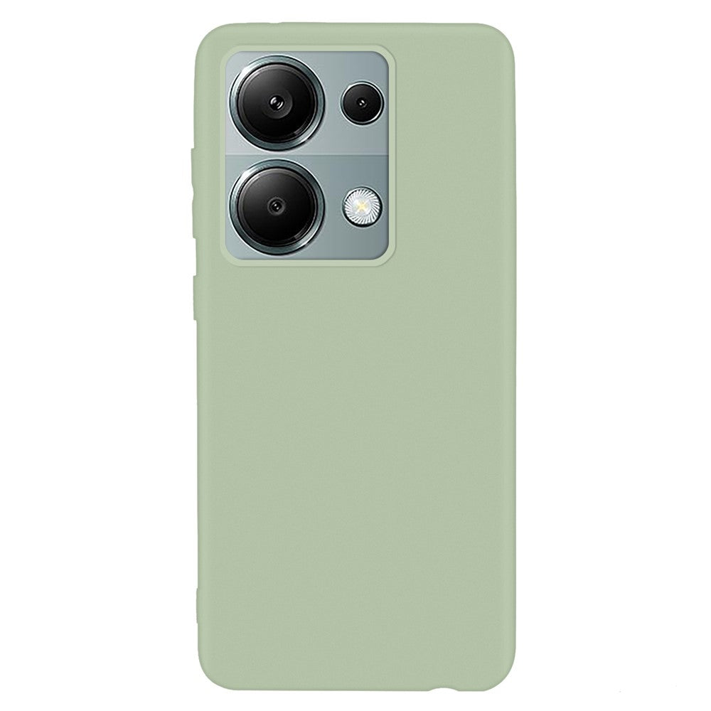 Xiaomi Redmi Note 13 Pro 4G / Poco M6 Pro 4G Anti-fingeravtryck TPU-skal Matt Mobilmobilskydd