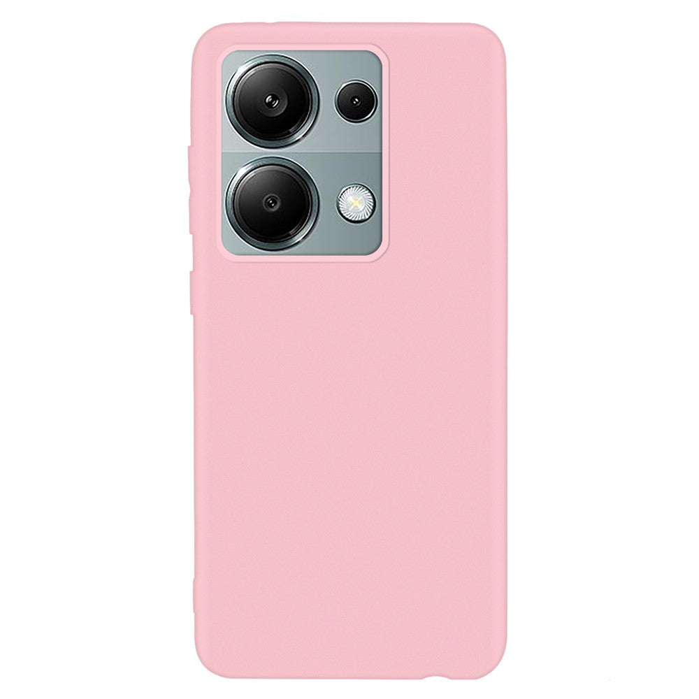 Xiaomi Redmi Note 13 Pro 4G / Poco M6 Pro 4G Anti-fingeravtryck TPU-skal Matt Mobilmobilskydd