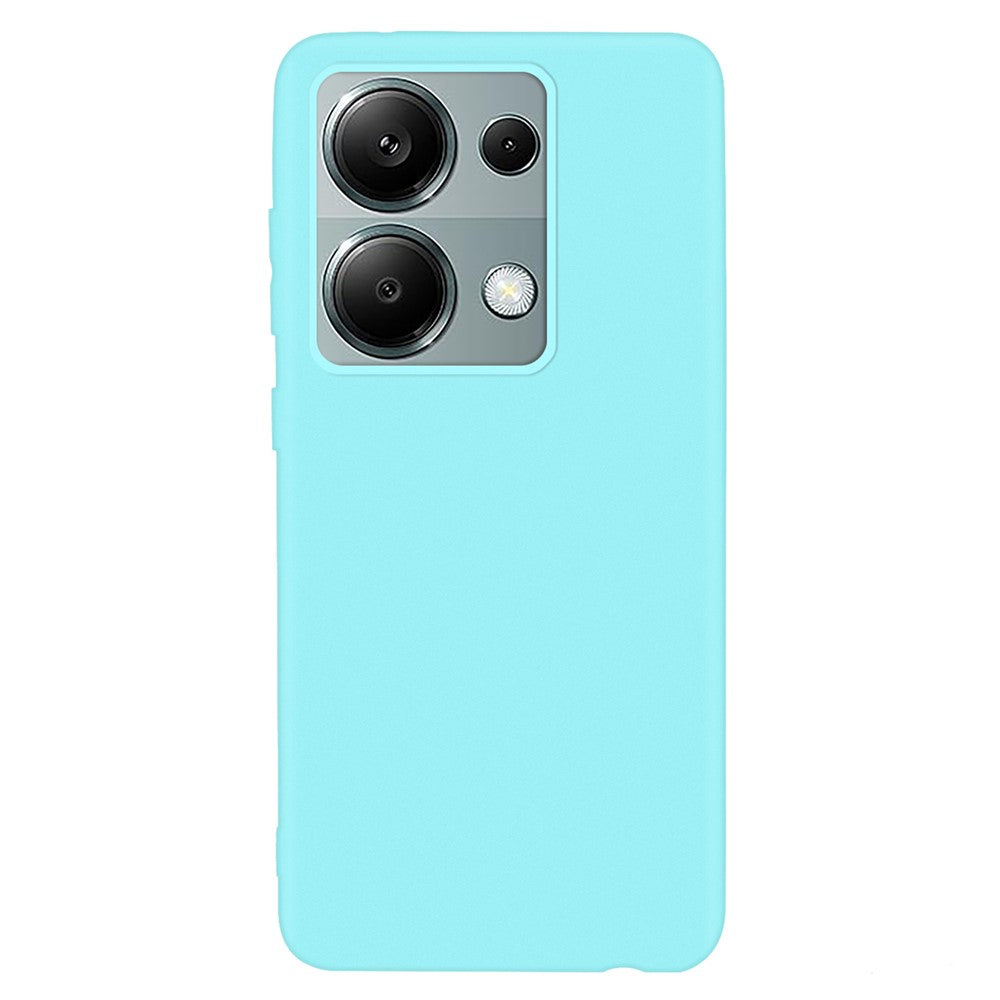 Xiaomi Redmi Note 13 Pro 4G / Poco M6 Pro 4G Anti-fingeravtryck TPU-skal Matt Mobilmobilskydd
