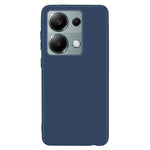 Xiaomi Redmi Note 13 Pro 4G / Poco M6 Pro 4G Anti-fingeravtryck TPU-skal Matt Mobilmobilskydd