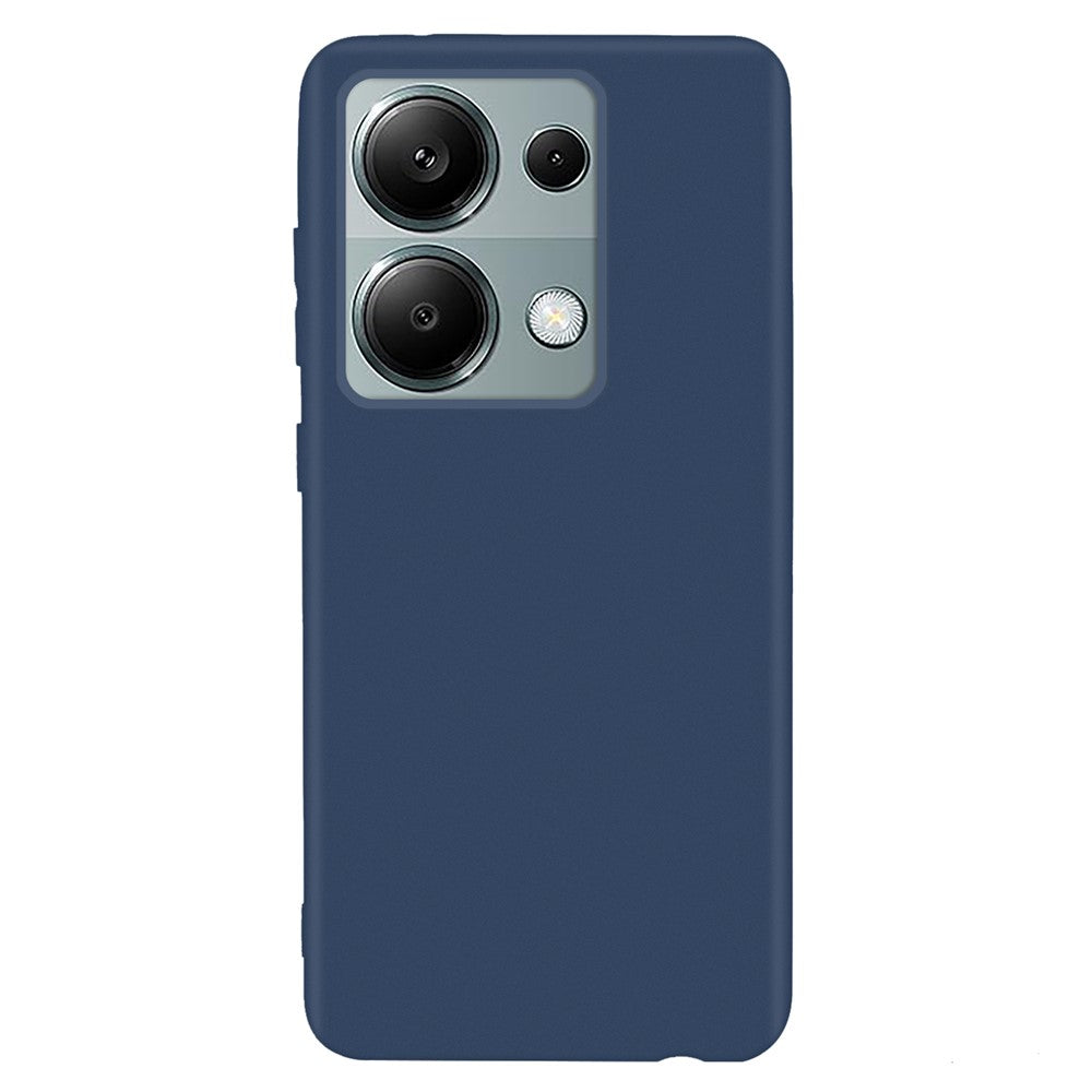 Xiaomi Redmi Note 13 Pro 4G / Poco M6 Pro 4G Anti-fingeravtryck TPU-skal Matt Mobilmobilskydd