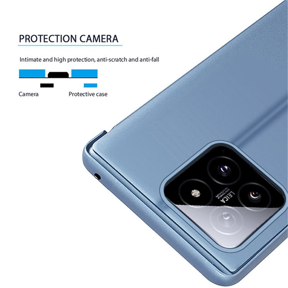 For Xiaomi 14 Flip Leather Cover with Stand Full Body Protective Phone Case