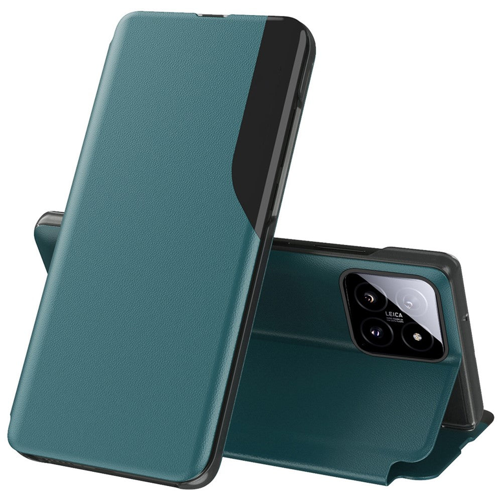 Xiaomi 14 Pro mobilskal Folio Flip PU Läder Stativfodral