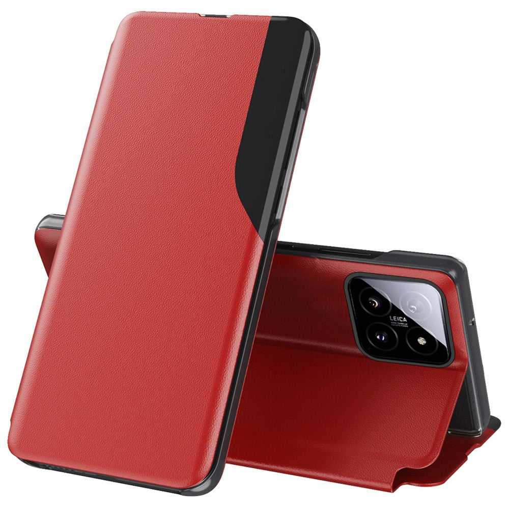 For Xiaomi 14 Pro Phone Case Folio Flip PU Leather Stand Cover