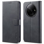 LC.IMEEKE For Xiaomi Redmi A3 / Poco C61 4G Case Calf Texture Flip Stand Shockproof Phone Cover
