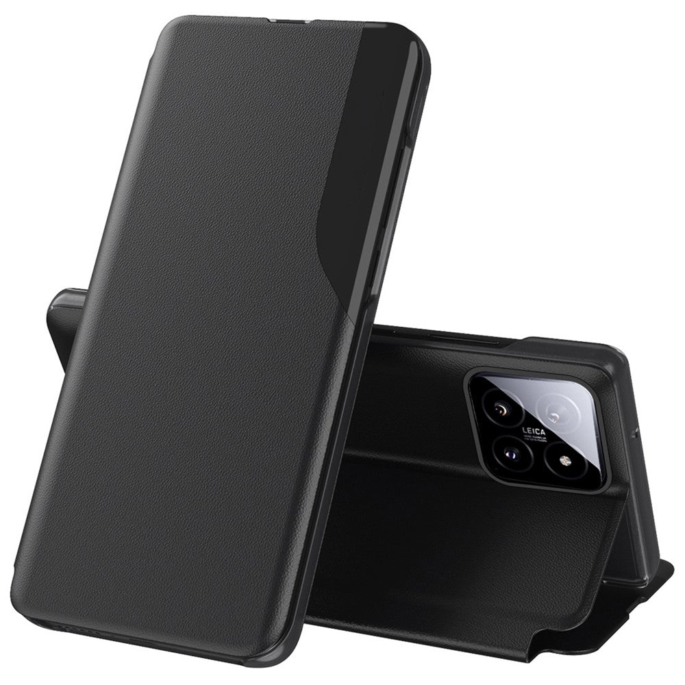 For Xiaomi 14 Phone Case Folio Flip PU Leather Stand Cover