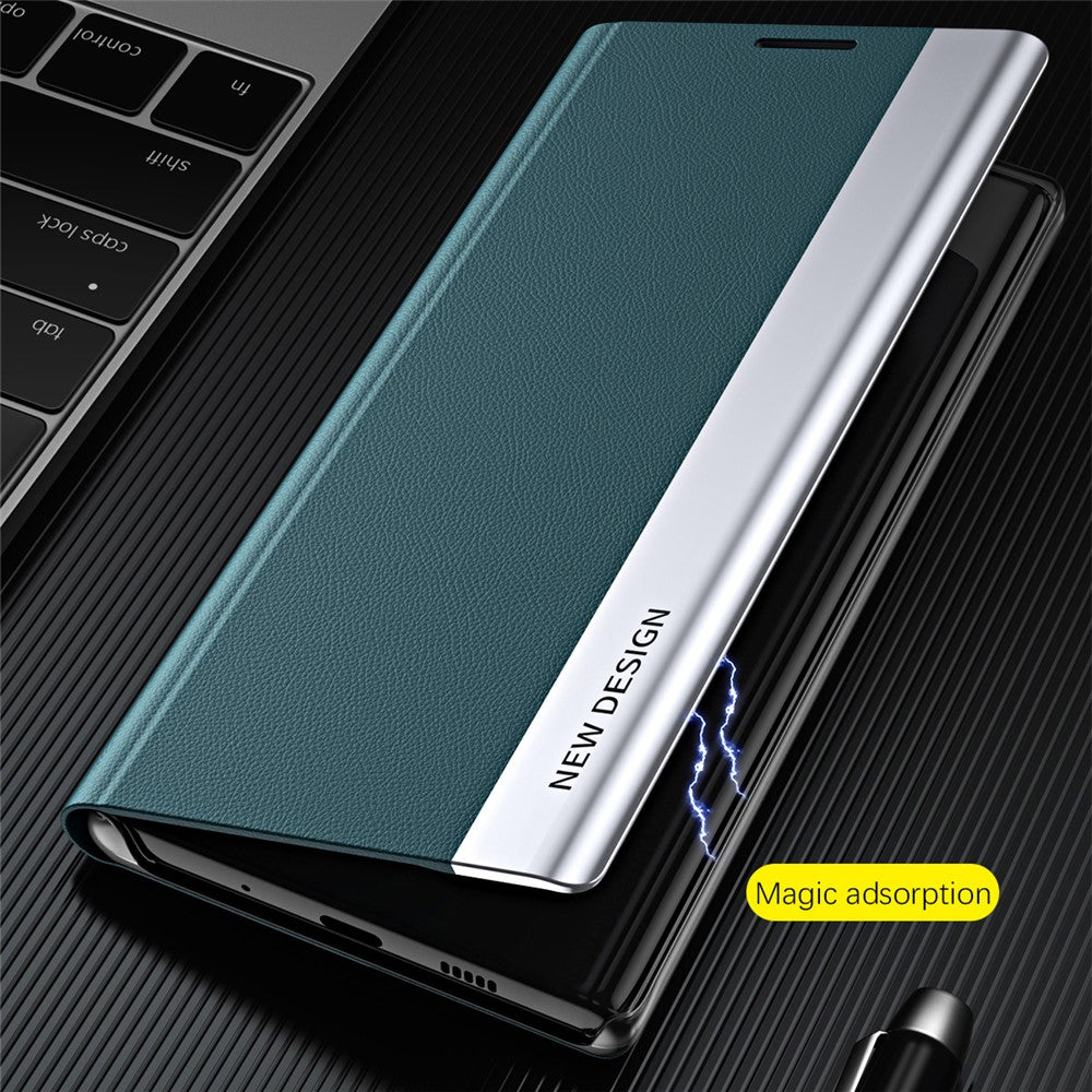 For Xiaomi 14 Case Nano Adsorption PU Leather Stand Phone Cover