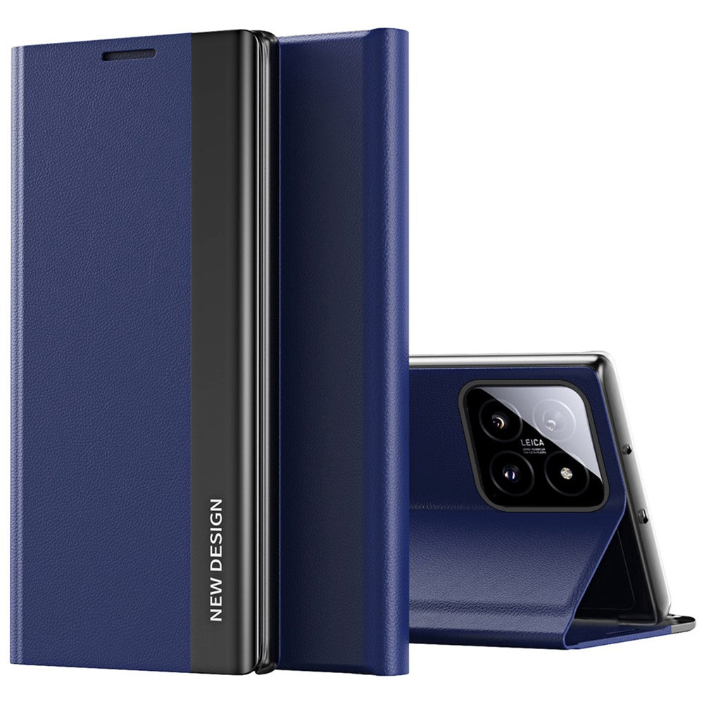 For Xiaomi 14 Case Nano Adsorption PU Leather Stand Phone Cover