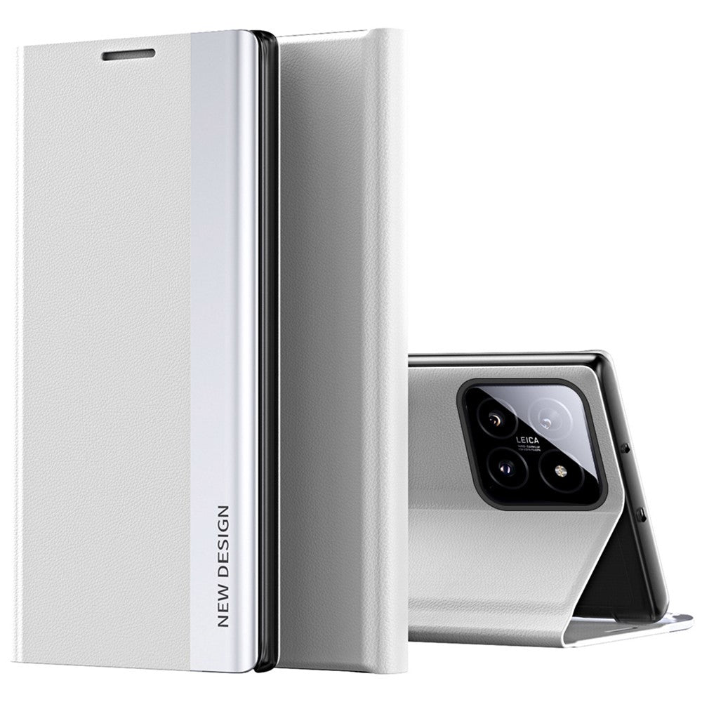 For Xiaomi 14 Case Nano Adsorption PU Leather Stand Phone Cover