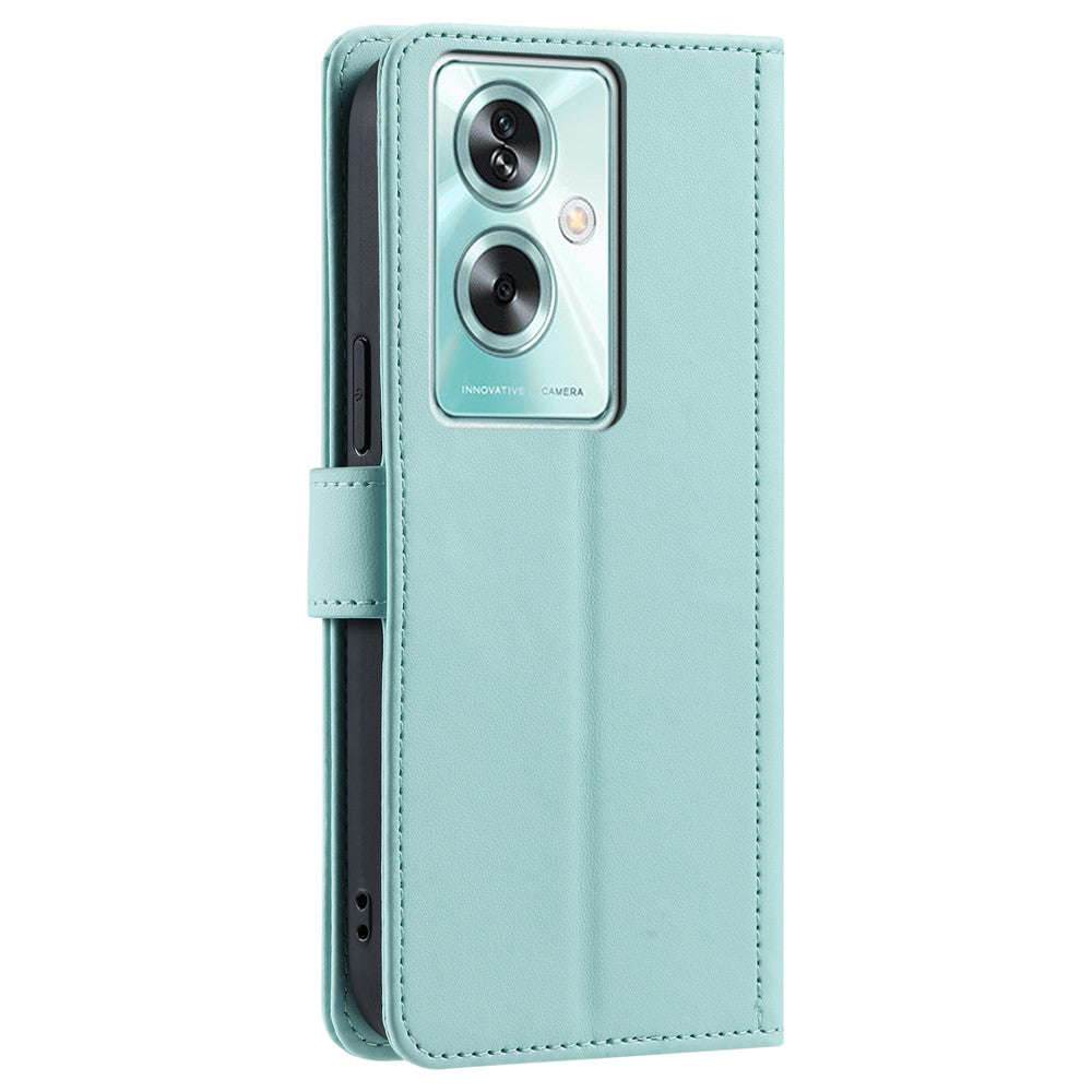 Oppo A79 5G / A2 5G / OnePlus Nord N30 SE 5G Skal Rhombus Grid Läder Axelremsskal