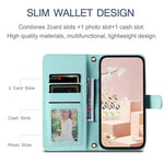 For Xiaomi Redmi Note 13 5G Wallet Phone Case Stand PU Leather Flip Cover