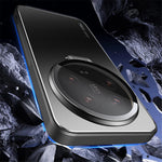 For Xiaomi 14 Ultra Case with Lens Kickstand Shockproof PC+TPU Phone Cover