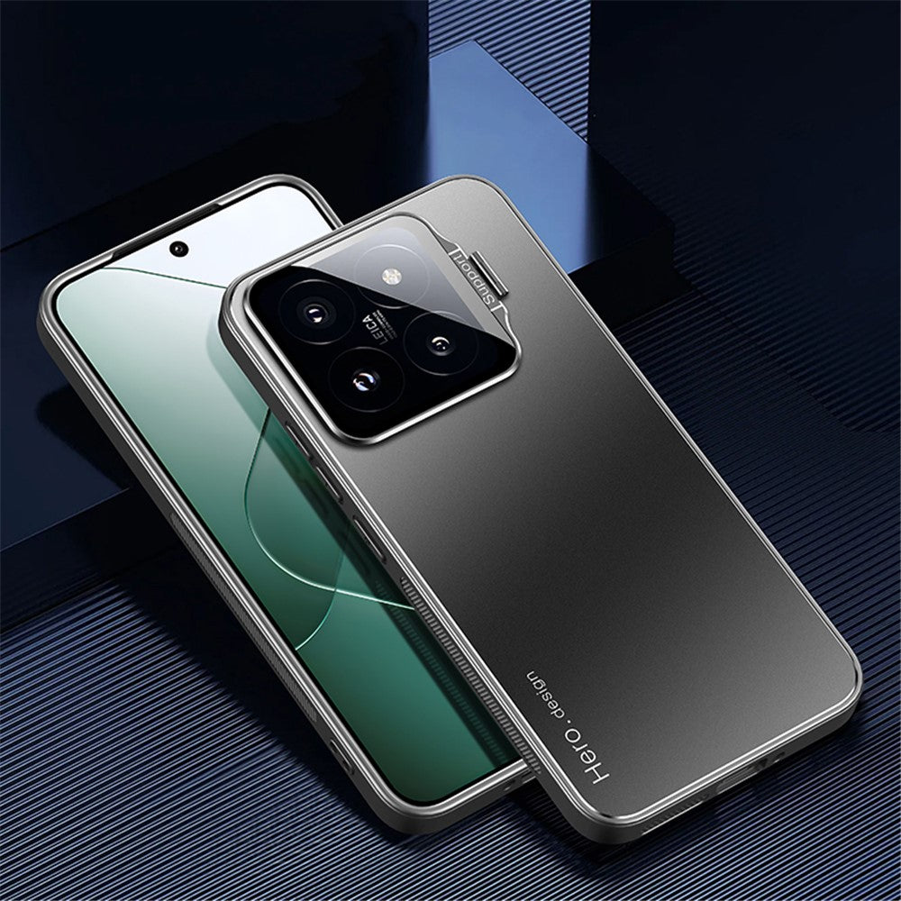 For Xiaomi 14 Pro Case with Lens Kickstand Shockproof PC+TPU Phone Cover
