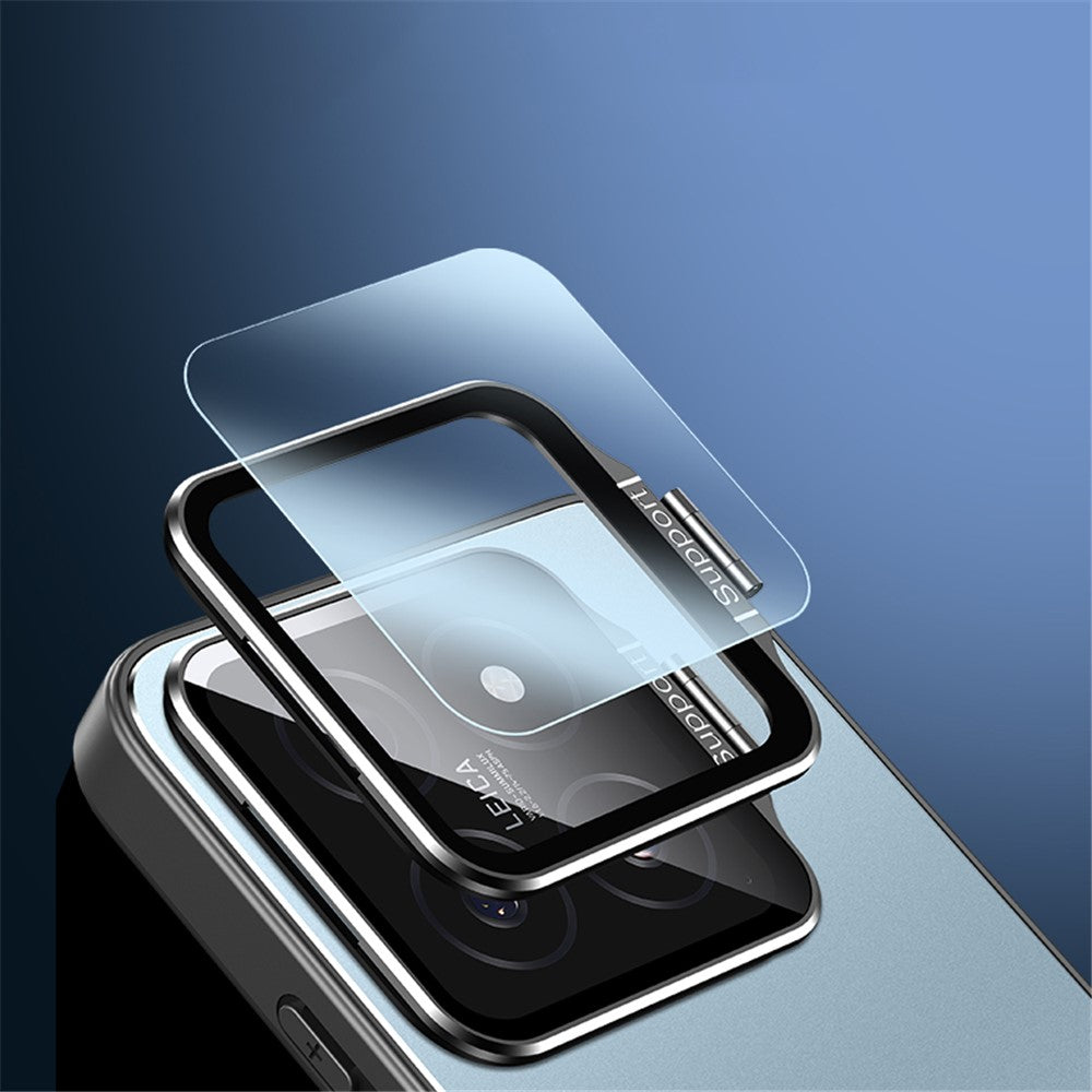 For Xiaomi 14 Pro Case with Lens Kickstand Shockproof PC+TPU Phone Cover