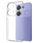 NORTHJO For Xiaomi Redmi Note 13 Pro 4G / Poco M6 Pro 4G Case Soft TPU Phone Shell with Tempered Glass Film