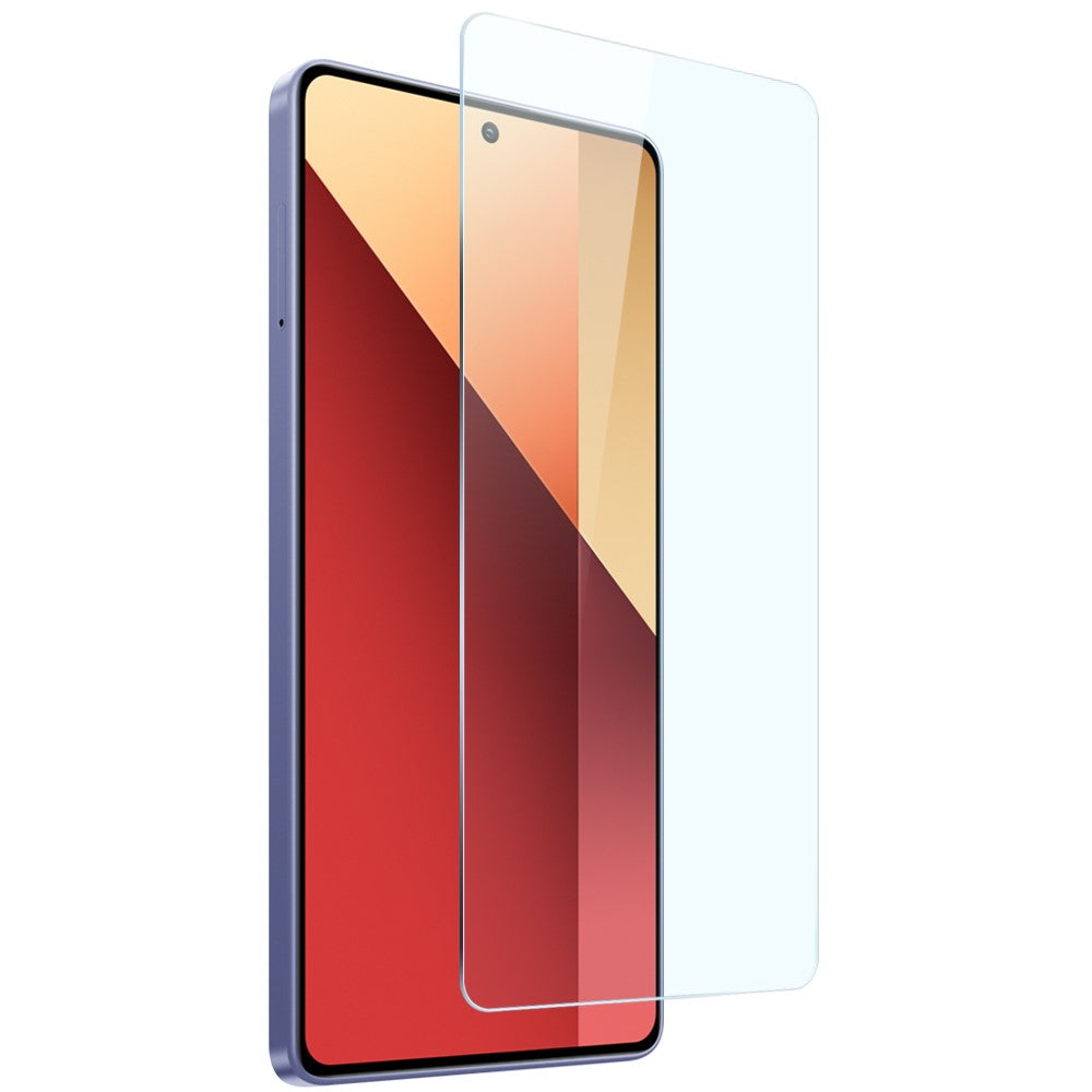 NORTHJO For Xiaomi Redmi Note 13 Pro 4G / Poco M6 Pro 4G Case Soft TPU Phone Shell with Tempered Glass Film