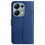 For Xiaomi Redmi Note 13 Pro 4G / Poco M6 Pro 4G Case Lines Imprinted PU Leather Wallet Stand Phone Cover