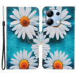 For Xiaomi Redmi Note 13 4G Case PU Leather Stand Wallet Phone Cover Pattern Printing
