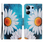 For Xiaomi Redmi Note 13 4G Case PU Leather Stand Wallet Phone Cover Pattern Printing