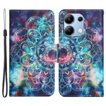 For Xiaomi Redmi Note 13 4G Case PU Leather Stand Wallet Phone Cover Pattern Printing
