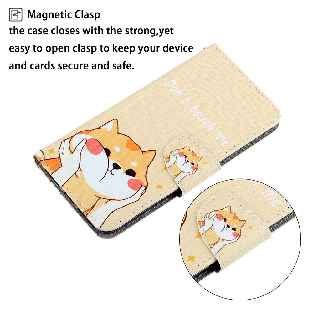 For Xiaomi Redmi Note 13 Pro 4G / Poco M6 Pro 4G Leather Case Pattern Printing Wallet Phone Cover