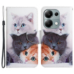 For Xiaomi Redmi Note 13 Pro 4G / Poco M6 Pro 4G Leather Case Pattern Printing Wallet Phone Cover