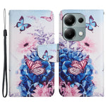 For Xiaomi Redmi Note 13 Pro 4G / Poco M6 Pro 4G Leather Case Pattern Printing Wallet Phone Cover