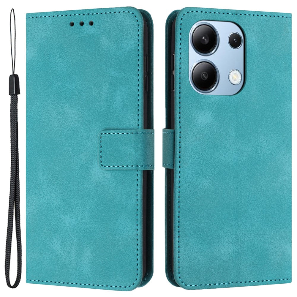 For Xiaomi Redmi Note 13 4G Case Leather Phone Cover with Wallet Folding Stand