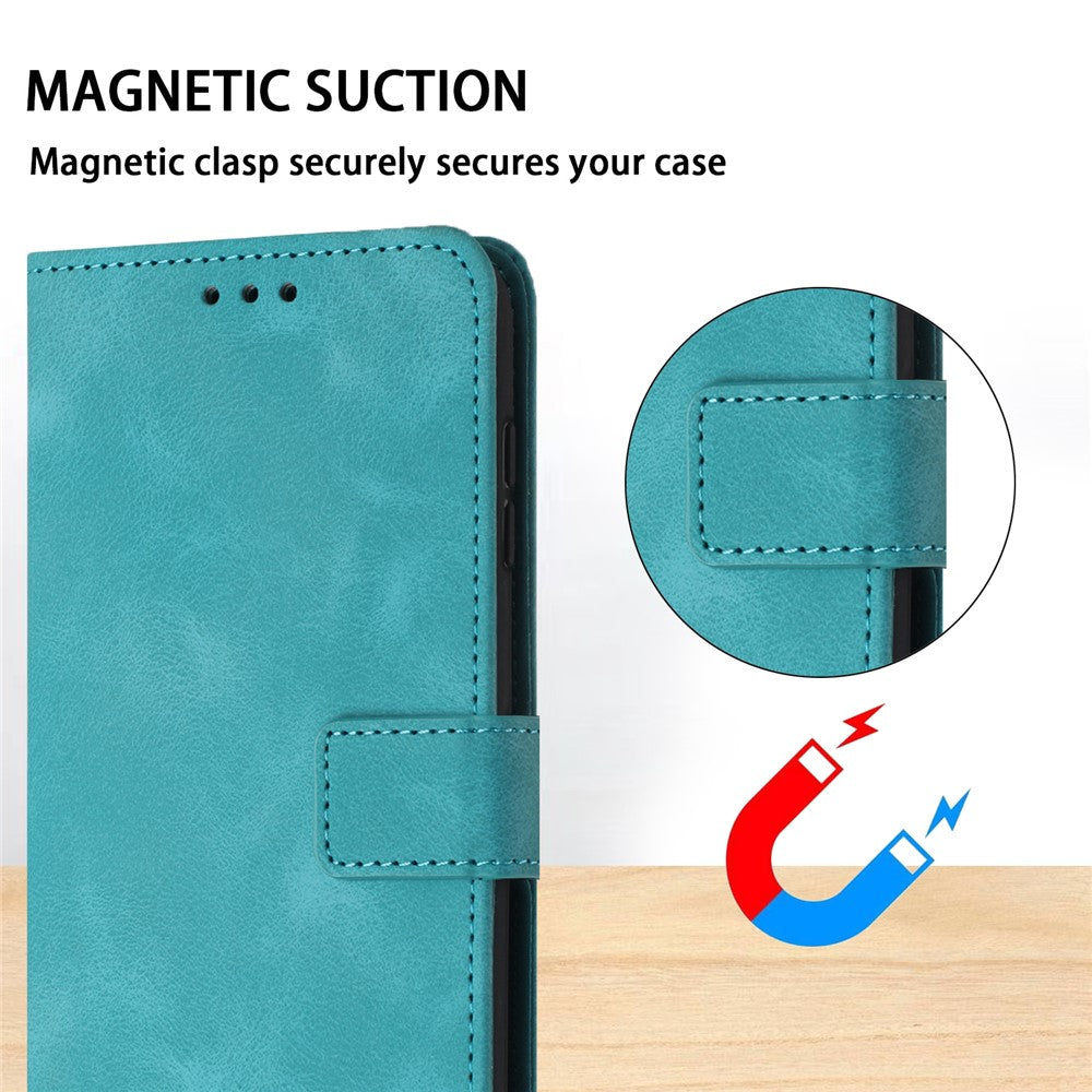 For Xiaomi Redmi Note 13 4G Case Leather Phone Cover with Wallet Folding Stand