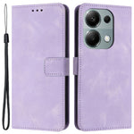 Xiaomi Redmi Note 13 Pro 4G / Poco M6 Pro 4G Plånboksfodral Enfärgat PU-läder Stativmobilfodral