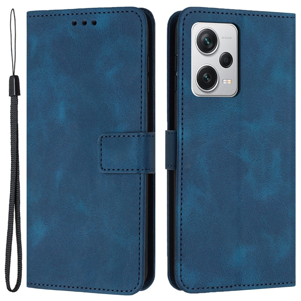For Xiaomi Redmi Note 12 Pro 5G / 12 Pro Speed 5G / Poco X5 Pro 5G Leather Case Wallet Phone Cover with Strap