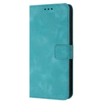 Samsung Galaxy S23 FE-skal med skin-touch-funktion, PU-läder, plånboksfodral, vikbart fodral