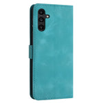 Samsung Galaxy S23 FE-skal med skin-touch-funktion, PU-läder, plånboksfodral, vikbart fodral