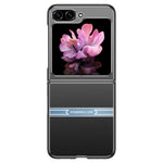 For Samsung Galaxy Z Flip 5G Case Metal+PC+TPU Matte Smartphone Cover