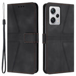For Xiaomi Redmi Note 12 Pro 5G / Poco X5 Pro 5G / Redmi Note 12 Pro Speed 5G Phone Case Imprinted Magnetic Clasp Cover