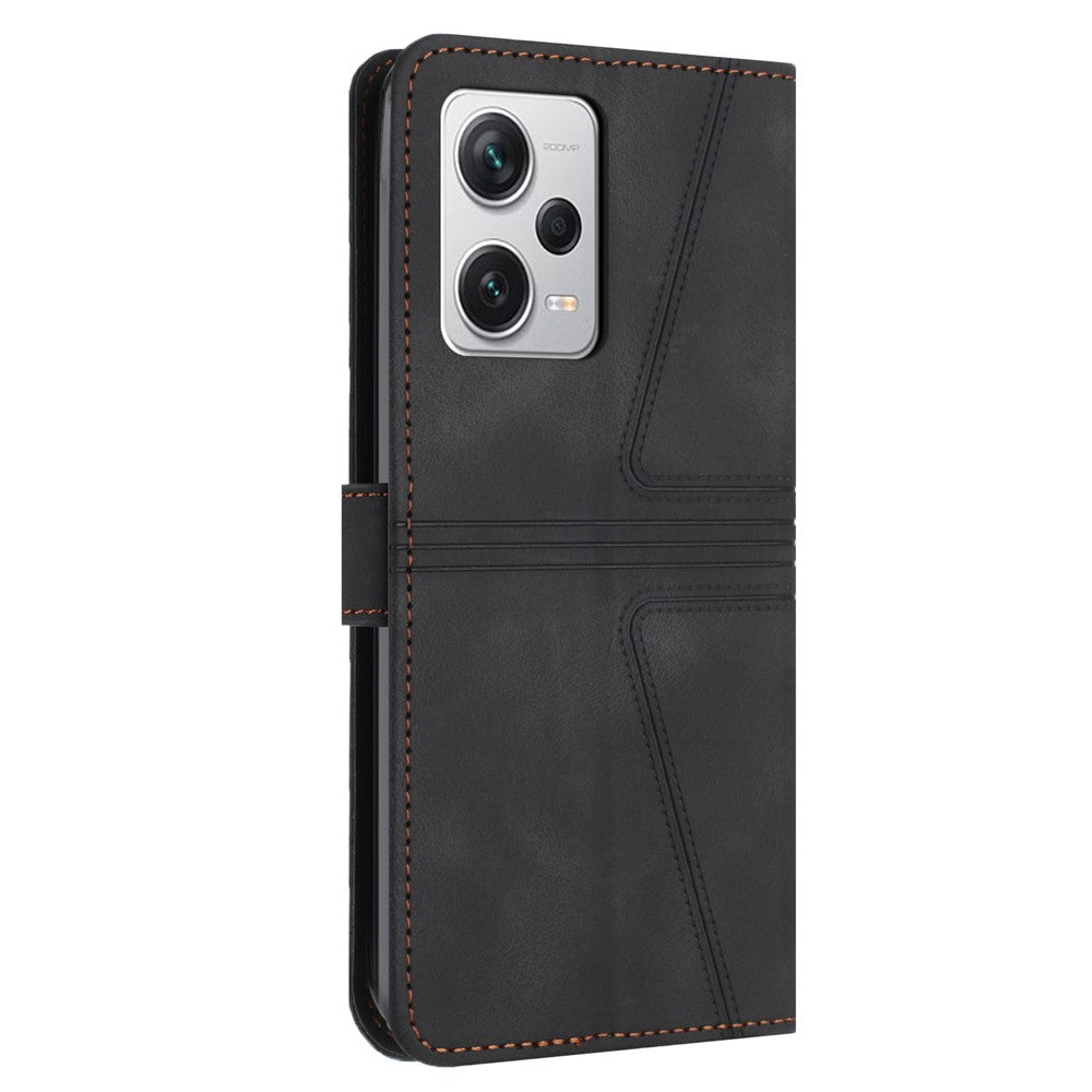 For Xiaomi Redmi Note 12 Pro 5G / Poco X5 Pro 5G / Redmi Note 12 Pro Speed 5G Phone Case Imprinted Magnetic Clasp Cover