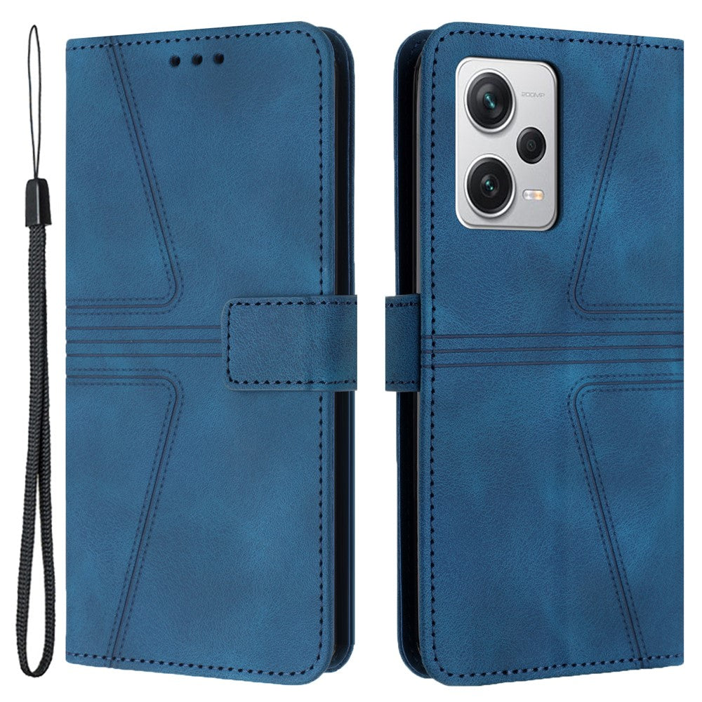 For Xiaomi Redmi Note 12 Pro 5G / Poco X5 Pro 5G / Redmi Note 12 Pro Speed 5G Phone Case Imprinted Magnetic Clasp Cover
