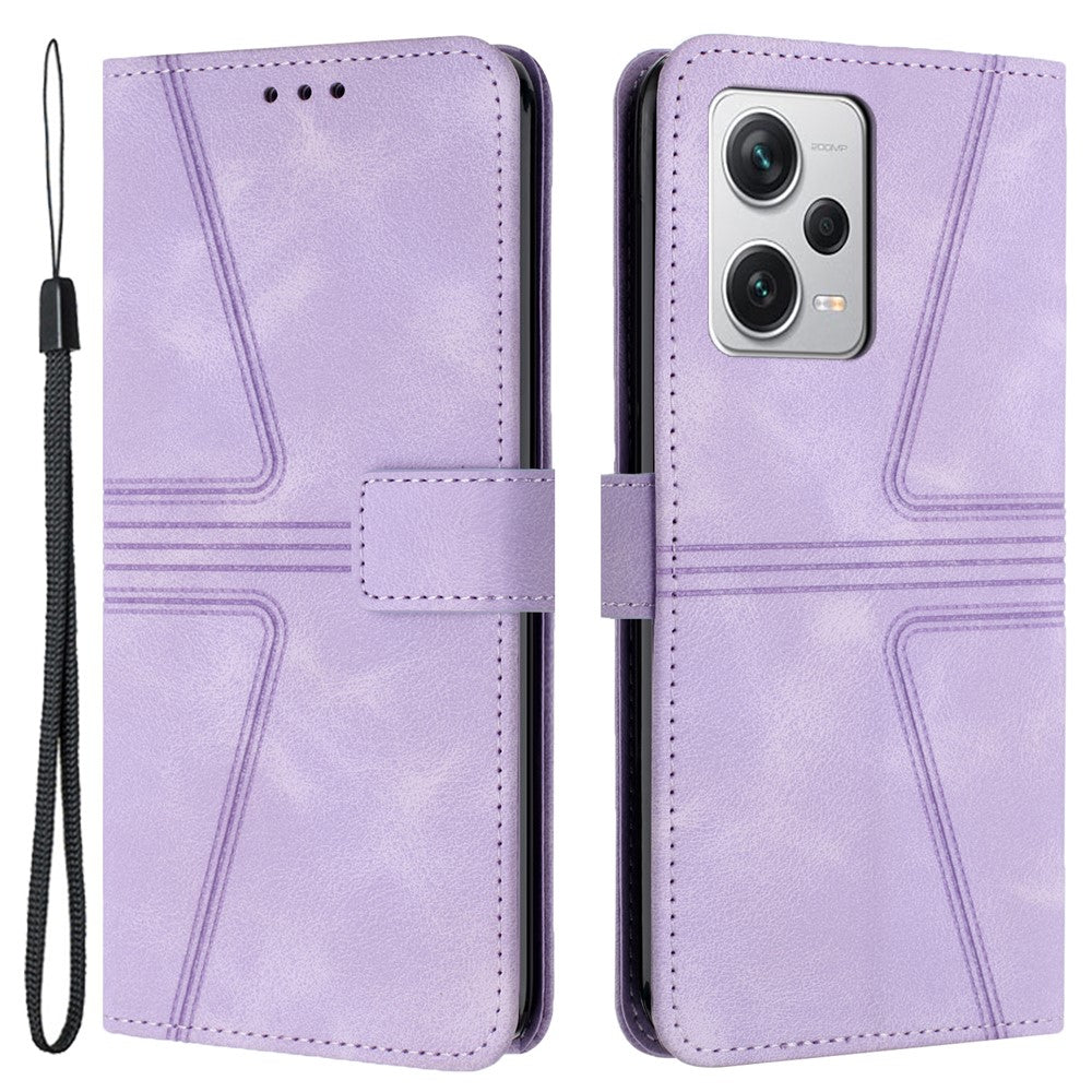For Xiaomi Redmi Note 12 Pro 5G / Poco X5 Pro 5G / Redmi Note 12 Pro Speed 5G Phone Case Imprinted Magnetic Clasp Cover