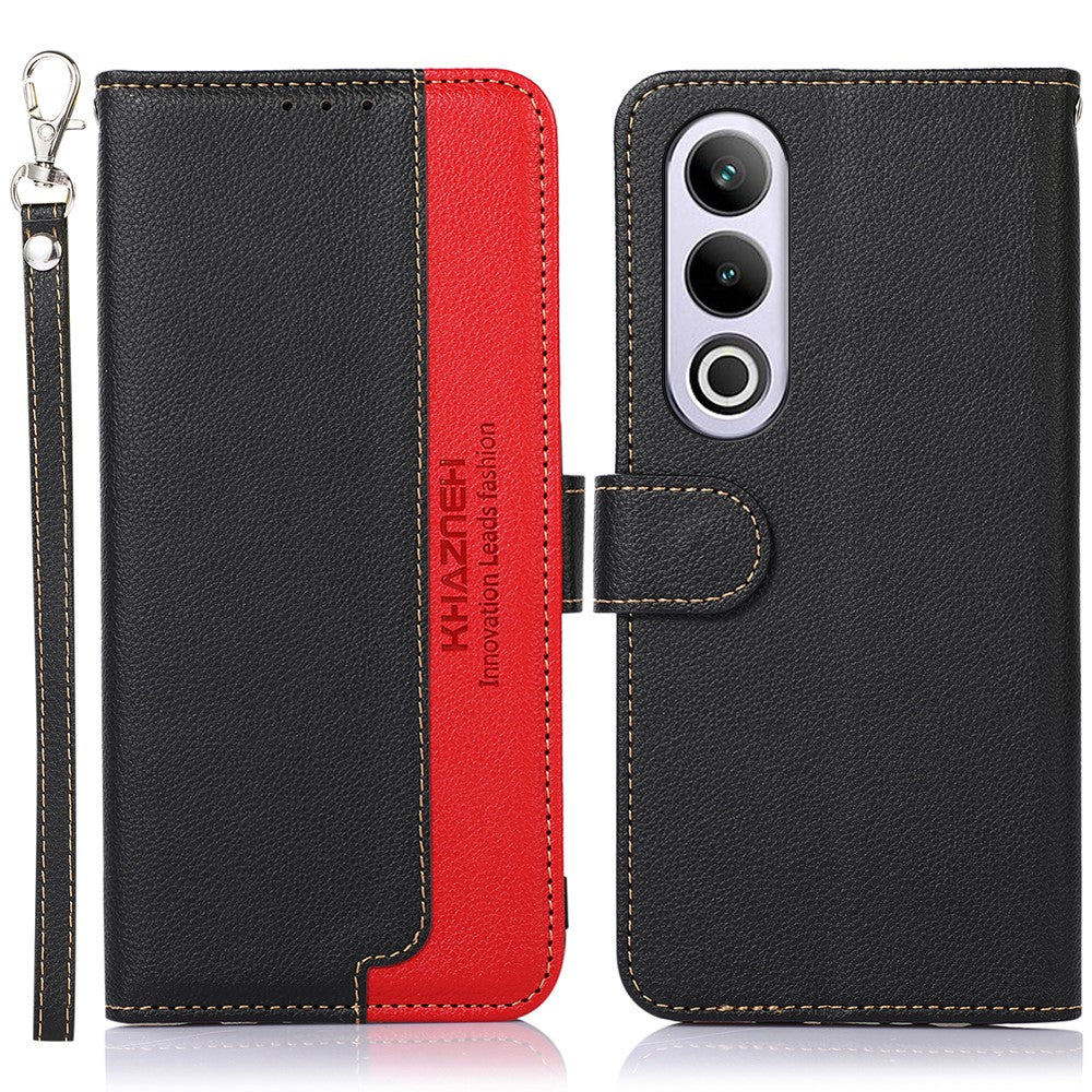KHAZNEH For OnePlus Nord CE4 5G Leather Case RFID Blocking Wallet Phone Cover