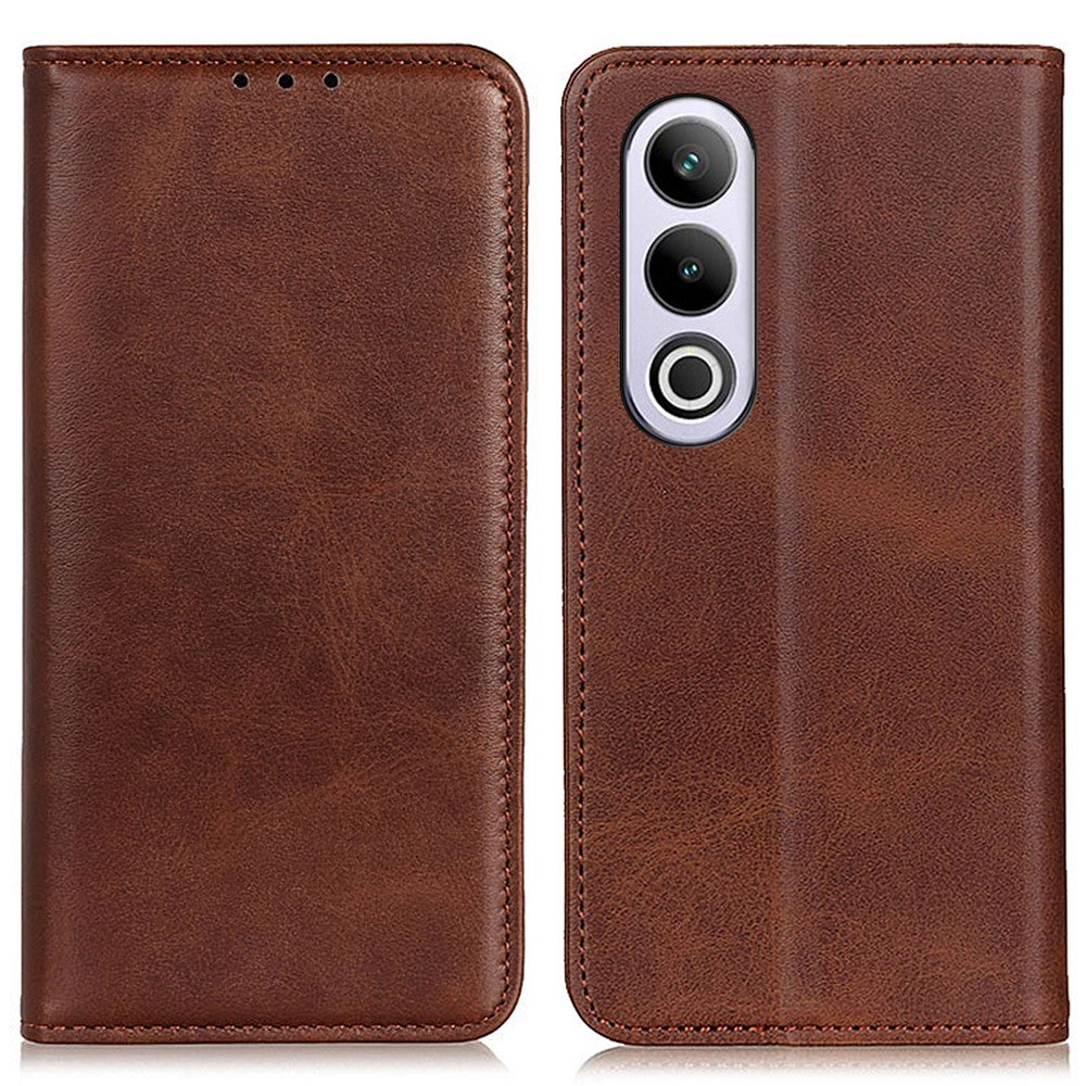 For OnePlus Nord CE4 5G Case Split Leather Magnetic Adsorption Flip Phone Cover