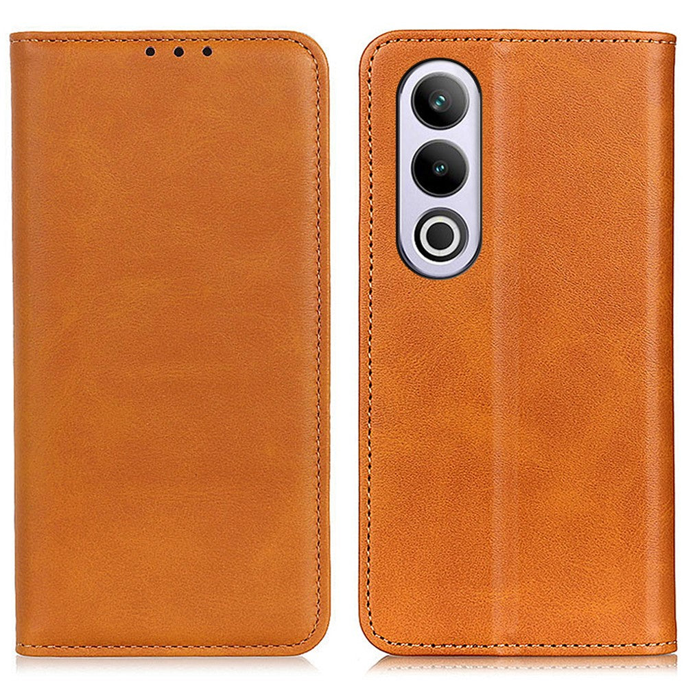 For OnePlus Nord CE4 5G Case Split Leather Magnetic Adsorption Flip Phone Cover