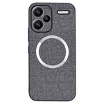For Xiaomi Redmi Note 13 Pro+ 5G Case TPU+Cloth Dirt-Resistant Phone Cover Magnetic Case